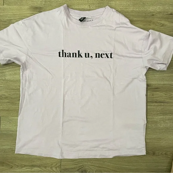 H&M Tops Hm Divided Ariana Grande Thank You Next Shirt S